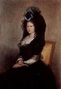 Francisco de Goya Portrat der Narcisa Baranana de Goicoechea Sweden oil painting artist
